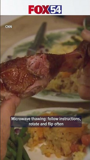 Thaw it, cook it, eat it: USDA turkey tips