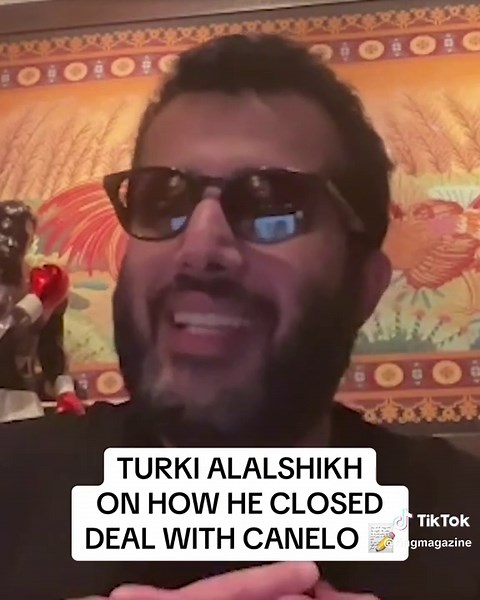 Turki Alalshikh Discusses Canelo Riyadh Season Deal