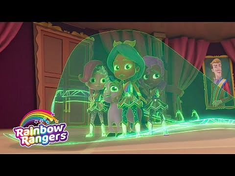 The Rangers Go Invisible to Escape a Giant Claw | Rainbow Rangers Compilation