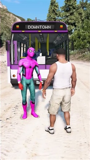 GTA 5 | spiderman vs all criminal bundle gameplay panda - part-2