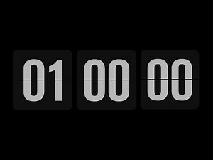 1 Hour Silent Timer for Study, Work, or Meditation⏳