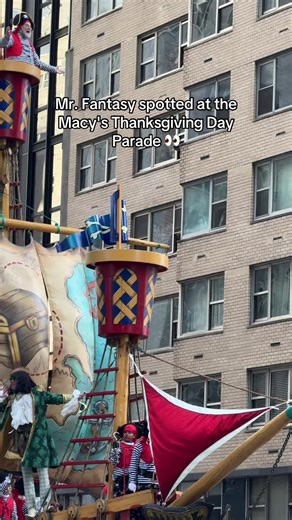 Mr. Fantasy's Fun Appearance at Macy's Parade 2023