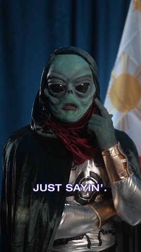 Confused Alien Meets President Biden