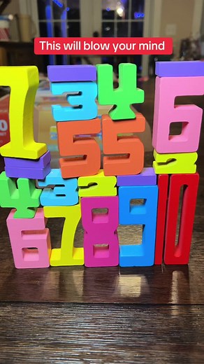 Engaging Stacking Number Blocks for Kids' Learning