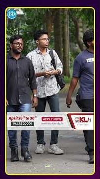 Study for a Job, Not a Degree | 81 LPA Highest CTC | KL University Counselling Apr 26–30 | iDream