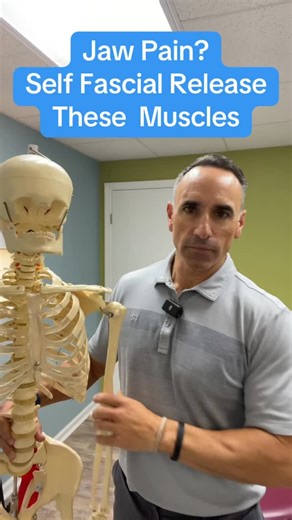 Relieve jaw pain by using these self fascial Release Techniques on the masseter and temporalis muscles. #fascialrelease #jawpainrelief #facepain | ProCredits