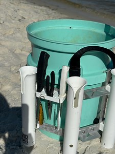 Tackle Caddy Accessory for YETI Loadout Bucket Rod Holder, USA Made - Etsy