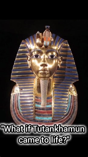 Tutankhamun Comes to Life: From Statue to Reality Among His Golden Mask, Dagger, Scepter & Bed