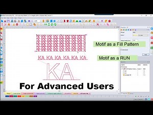 2016 Sept - DIME PEP *ADVANCED* - Create Custom Motif & Emboss Patterns