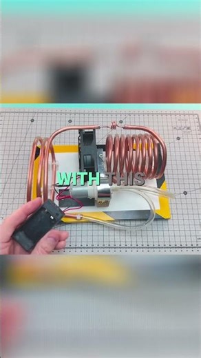 DIY Portable AC: Cool Down Your Summer Nights with This! #shorts