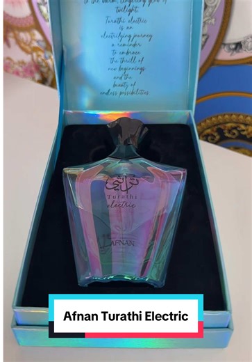 Afnan Turathi Electric: Unisex Eau de Parfum