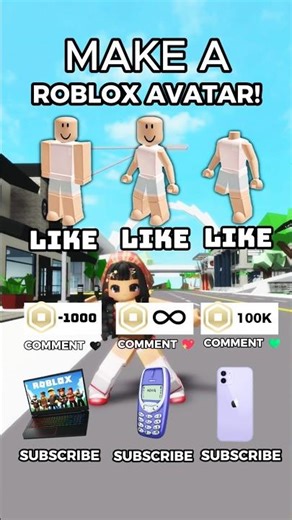 Choose A Roblox Avatar 😄😇 #robloxshorts #roblox #shorts