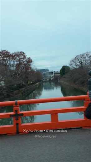 Kyoto Japan Bus Ride | Scenic River Crossing & City Ambience 🇯🇵 #shorts