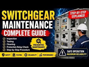 Switchgear Maintenance Procedure Explained | Complete Preventive Maintenance Guide 2026