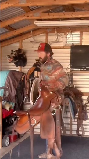 DIY Saddle Rack