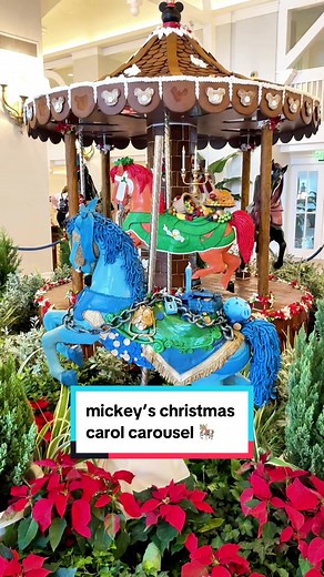 Experience Mickey’s Christmas Carol Carousel at Disney's Beach Club Resort
