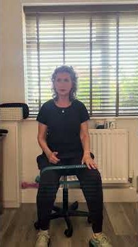 Seated, banded hip abduction exercise for Glute Medius