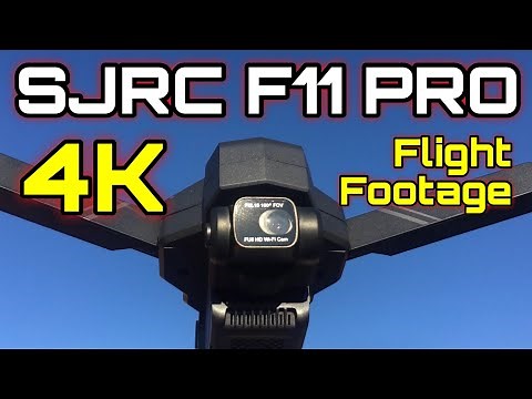 4K flight Footage SJRC F11 PRO