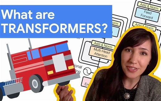 Google教学视频：解析 Transformers：理解 GPT，BERT 和 T5 模型背后的原理