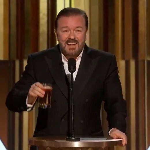 The best from host Ricky Gervais' opening monologue at the 2020 Golden Globes 🎬 | AOL