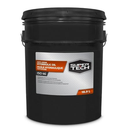 SuperTech Anti-Wear Hydraulic Oil ISO 46 18.9L Pail, Protection against wear and corrosion - Walmart.ca