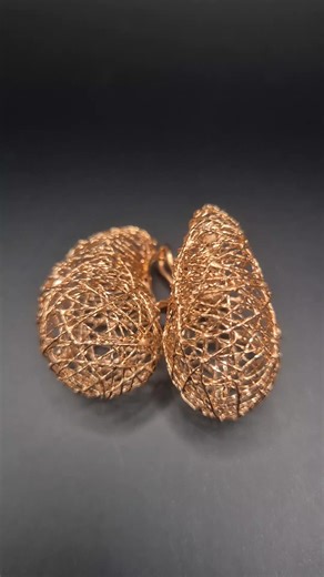 Rose gold. All part 18k gold