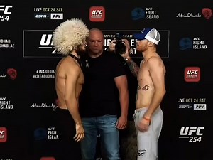 Khabib 🦅 vs Justin 🌟 . . . #ufc #abmma #fyp #mma #fight | Ab MMA