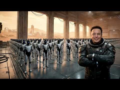 Elon Musk's Secret Mars Project Plan: The Infinite Robot Army