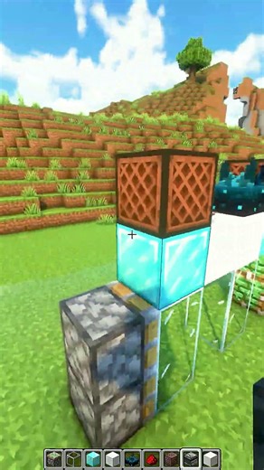 Minecraft Sensor Door😱#shorts #minecraft