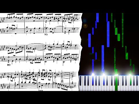 J.S. Bach - Prelude and Fugue No. 4 in C-Sharp Minor - Piano Tutorial