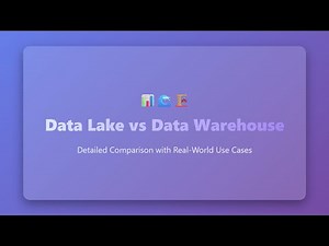 Data Lake vs Data Warehouse: Key Differences & Use Cases Explained!