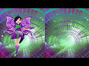 All of Kira's Fairy Transformations HD (Winx Club Magical Fairy Party DS)