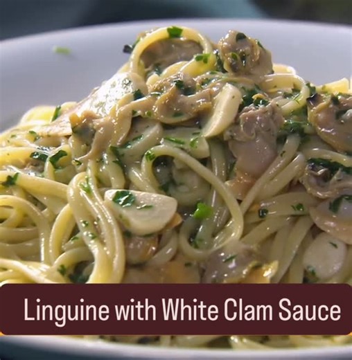 Lidia Bastianich on Instagram: "Linguine with White Clam Sauce is a must on my Christmas Eve dinner table every single year. It’s the quintessential Italian pasta dish, especially in Naples and Rome. Here in the States, linguini with clam sauce is made with chopped clams, and I guess this adjustment makes sense, especially since the clams here can be quite large, from littlenecks to top necks to quahogs or chowder clams. Today, though, one is ever more likely to find smaller cockles on the marke