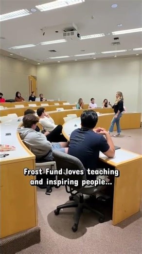 Frost Fund Speaks at Chapman University