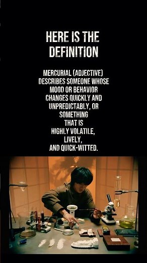Chandol album title Mercurial. Definition #album #chandol #music #fyp