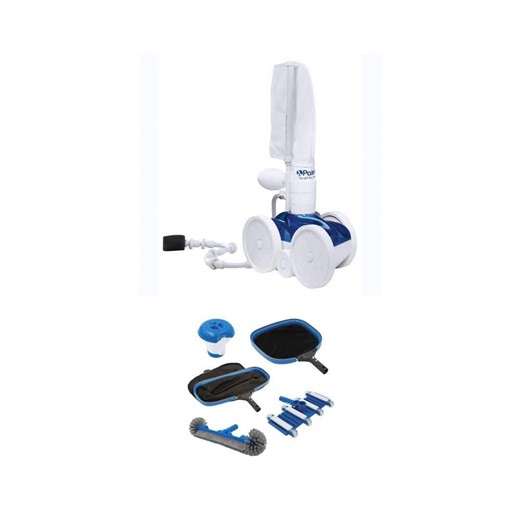 Polaris Vac-Sweep 280 Automatic Inground Pool Vacuum and PLSHD Manual Cleaning Kit Combo - The Home Depot