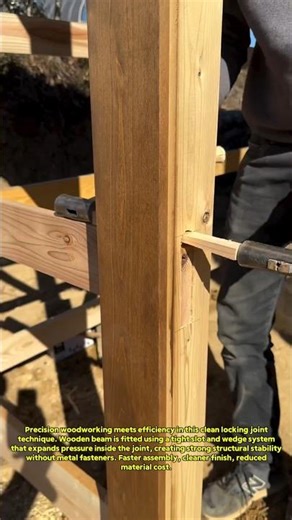 Unbelievable Precision Wood Joinery That Locks Without Nails