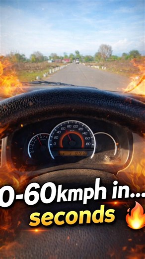 WagonR 0-60kmph in... #wagonr #acceleration #0to60 #topspeed #shorts #shortsviral #shortsfeed