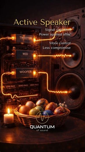 Active Speakers Explained #quantumofsound #music #hify