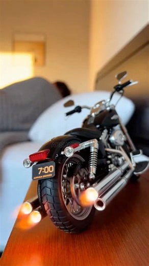 Harley-Davidson alarm clock 😍⏰ #reels #shorts #harleydavidson #usashorts