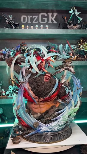 orzgk_figure | Levi VS Beast Titan🔥 📣Pre order (Worldwide delivery) 🔗Link in my bio... | Instagram