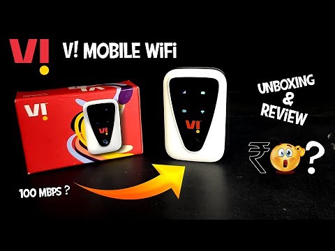 Vi MiFi Device | Vi MiFi unboxing | Vi MiFi Wireless 4G Router