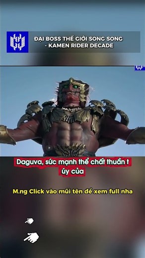 ĐẠI BOSS THẾ GIỚI SONG SONG - KAMEN RIDER DECADE PHẦN 2 #kamenrider #decade #siêunhân
