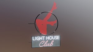 Night club sign - Download Free 3D model by Ethian74 (@mansta9)