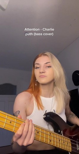 Attention Bass Cover by Charlie Puth - Bass Tab Included