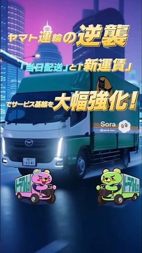 ヤマト運輸の逆襲「当日配送」と「新運賃」でサービス基盤を大幅強化!