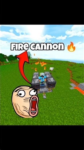 Minecraft Fire Cannon Gone Crazy!🔥💣