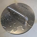 Smash Burger Press,8.5 Inch Stainless Steel Hamburger Press,2.5mm Thick Non-Stick Smooth Smasher,Round Grill Weight Press, Griddle Press Kitchen Stuff,For Cooking Beef Bacon Steak