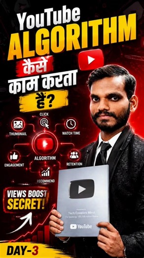 YouTube Algorithm Kaise Kaam Karta Hai? 2026 Secret Revealed 🚀
