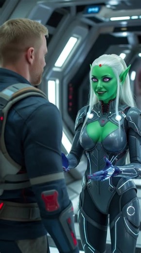 Alien Connection: A Unexpected Encounter with Humans